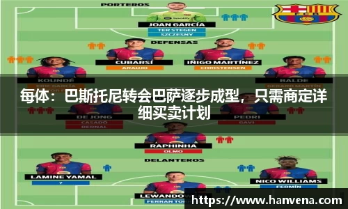每体：巴斯托尼转会巴萨逐步成型，只需商定详细买卖计划